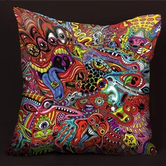 подушка - психоделика 1